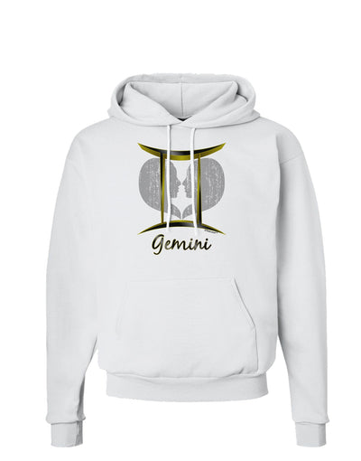 Gemini Symbol Hoodie Sweatshirt-Hoodie-TooLoud-White-Small-Davson Sales