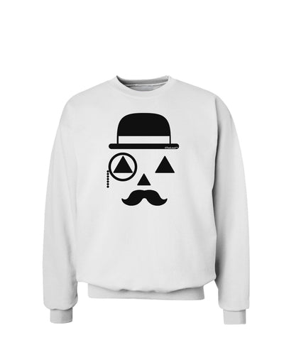 Gentleman Jack-o-lantern Sweatshirt-Sweatshirts-TooLoud-White-Small-Davson Sales