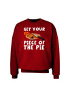 Get Your Piece Adult Dark Sweatshirt-Sweatshirts-TooLoud-Deep-Red-Small-Davson Sales