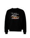 Getting Ahead Mark Twain Adult Dark Sweatshirt-Sweatshirts-TooLoud-Black-Small-Davson Sales