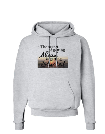 Getting Ahead Mark Twain Hoodie Sweatshirt-Hoodie-TooLoud-AshGray-Small-Davson Sales