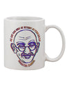 Ghandi Inspired 11 oz Coffee Mug - Crafted for Unyielding Resilience TooLoud-11 OZ Coffee Mug-TooLoud-Davson Sales