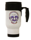 Ghandi Stainless Steel 14 OZ Travel Mug - The Ultimate Drinkware Companion for Empowerment-Travel Mugs-TooLoud-Davson Sales
