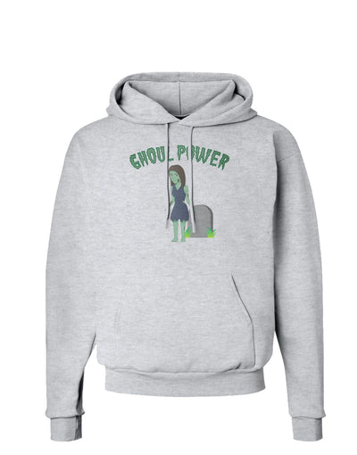 Ghoul Power - Funny Halloween Hoodie Sweatshirt-Hoodie-TooLoud-AshGray-Small-Davson Sales