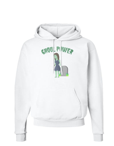 Ghoul Power - Funny Halloween Hoodie Sweatshirt-Hoodie-TooLoud-White-Small-Davson Sales