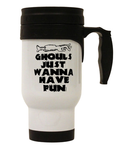 Ghouls' Delight: Exquisite Stainless Steel 14 OZ Travel Mug - TooLoud-Travel Mugs-TooLoud-Davson Sales