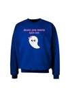 Ghouls Just Wanna Have Fun Cute Ghost - Halloween Adult Dark Sweatshirt-Sweatshirts-TooLoud-Deep-Royal-Blue-Small-Davson Sales