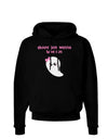 Ghouls Just Wanna Have Fun Cute Ghost - Halloween Dark Hoodie Sweatshirt-Hoodie-TooLoud-Black-Small-Davson Sales