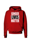 Ginger Lives Matter Dark Hoodie Sweatshirt by TooLoud