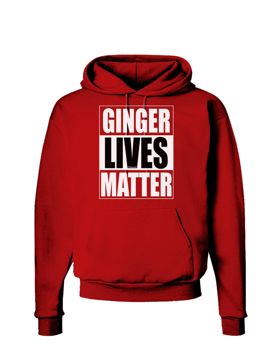 Ginger Lives Matter Dark Hoodie Sweatshirt by TooLoud-Hoodie-TooLoud-Black-Small-Davson Sales