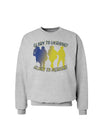 Glory to Ukraine Glory to Heroes Sweatshirt-Sweatshirts-TooLoud-AshGray-Small-Davson Sales
