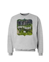 Go Outside - Beautiful Cliffs Sweatshirt by-Sweatshirts-TooLoud-AshGray-Small-Davson Sales