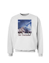 Go Outside Mountain Sweatshirt by TooLoud-Sweatshirts-TooLoud-White-Small-Davson Sales