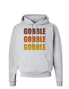 Gobble Gobble Gobble - Thanksgiving Hoodie Sweatshirt-Hoodie-TooLoud-AshGray-Small-Davson Sales