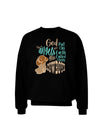 God put Angels on Earth and called them Cowboys Sweatshirt-Sweatshirts-TooLoud-Black-Small-Davson Sales