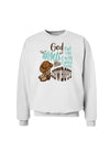 God put Angels on Earth and called them Cowboys Sweatshirt-Sweatshirts-TooLoud-White-Small-Davson Sales