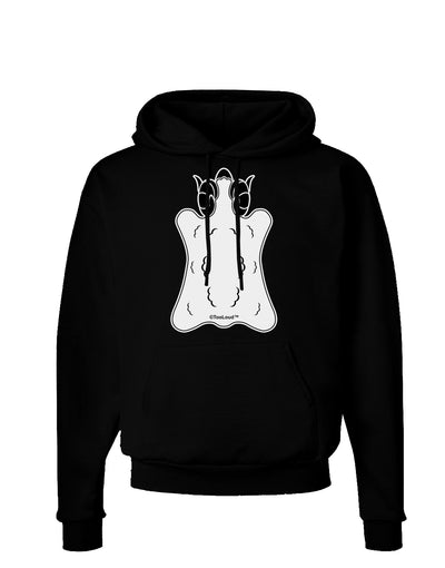 Golden Fleece Black and White Design Dark Hoodie Sweatshirt by TooLoud-Hoodie-TooLoud-Black-Small-Davson Sales