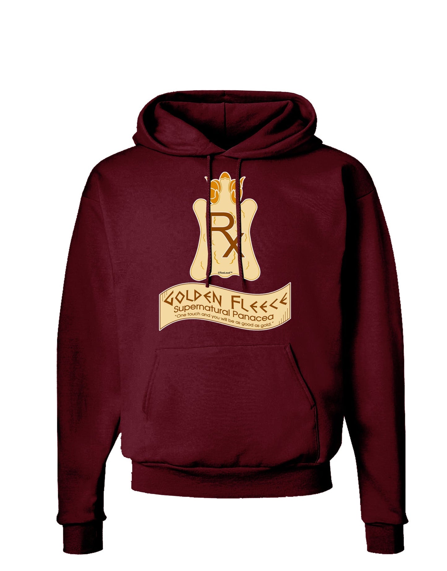 Golden Fleece - Supernatural Panacea Dark Hoodie Sweatshirt by TooLoud-Hoodie-TooLoud-Maroon-Small-Davson Sales