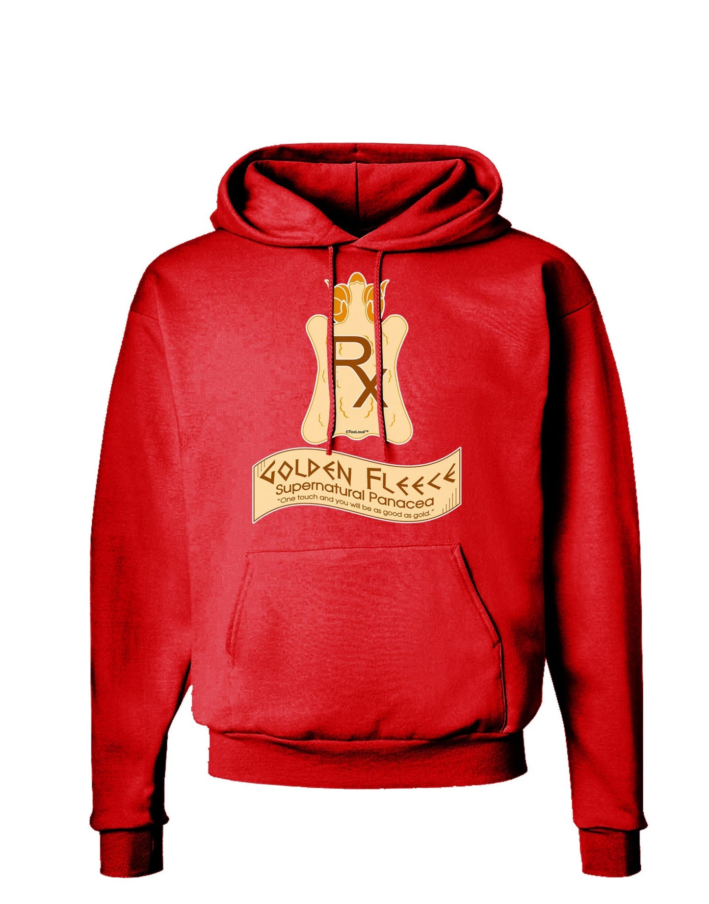 Golden Fleece - Supernatural Panacea Dark Hoodie Sweatshirt by TooLoud-Hoodie-TooLoud-Red-Small-Davson Sales