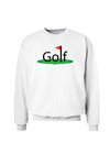 Golf Sweatshirt-Sweatshirts-TooLoud-White-Small-Davson Sales