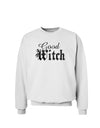 Good Witch - Halloween Distressed Sweatshirt-Sweatshirts-TooLoud-White-Small-Davson Sales