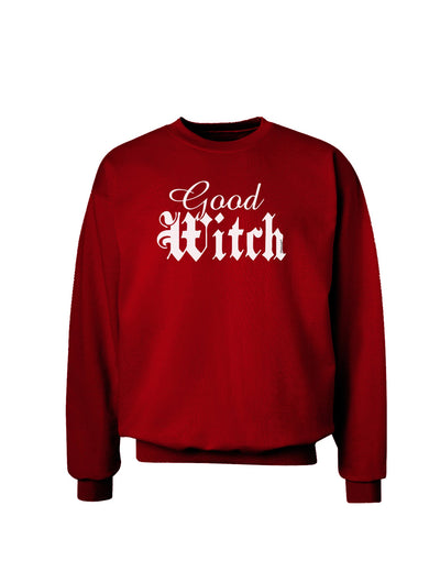 Good Witch - Halloween Text Adult Dark Sweatshirt-Sweatshirts-TooLoud-Deep-Red-Small-Davson Sales