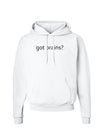 Got Brains Hoodie Sweatshirt-Hoodie-TooLoud-White-Small-Davson Sales