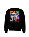 GPA 4 - Grade Point Average Adult Dark Sweatshirt-Sweatshirt-TooLoud-Black-Small-Davson Sales