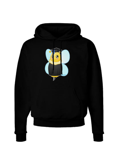 Graduation Bee Dark Hoodie Sweatshirt-Hoodie-TooLoud-Black-Small-Davson Sales