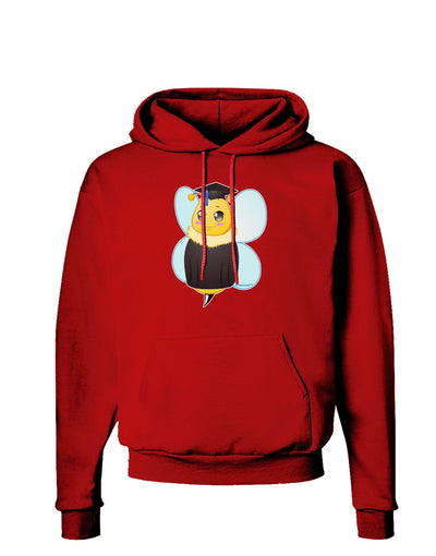 Graduation Bee Dark Hoodie Sweatshirt-Hoodie-TooLoud-Red-Small-Davson Sales