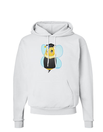 Graduation Bee Hoodie Sweatshirt-Hoodie-TooLoud-White-Small-Davson Sales