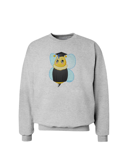 Graduation Bee Sweatshirt-Sweatshirt-TooLoud-AshGray-Small-Davson Sales