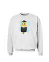 Graduation Bee Sweatshirt-Sweatshirt-TooLoud-White-Small-Davson Sales