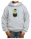 Graduation Bee Youth Hoodie Pullover Sweatshirt-Youth Hoodie-TooLoud-Ash-XS-Davson Sales