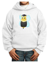 Graduation Bee Youth Hoodie Pullover Sweatshirt-Youth Hoodie-TooLoud-White-XS-Davson Sales