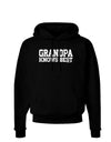 Grandpa Knows Best Dark Hoodie Sweatshirt by TooLoud-Hoodie-TooLoud-Black-Small-Davson Sales