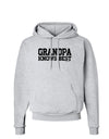 Grandpa Knows Best Hoodie Sweatshirt by TooLoud-Hoodie-TooLoud-AshGray-Small-Davson Sales