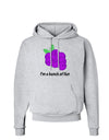 Grapes - I'm a Bunch of Fun Hoodie Sweatshirt-Hoodie-TooLoud-AshGray-Small-Davson Sales