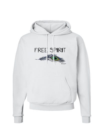 Graphic Feather Design - Free Spirit Hoodie Sweatshirt by TooLoud-Hoodie-TooLoud-White-Small-Davson Sales
