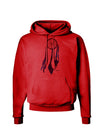 Graphic Feather Design - Galaxy Dreamcatcher Hoodie Sweatshirt by TooLoud-Hoodie-TooLoud-Red-Small-Davson Sales