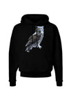 Great Horned Owl Photo Dark Hoodie Sweatshirt-Hoodie-TooLoud-Black-Small-Davson Sales