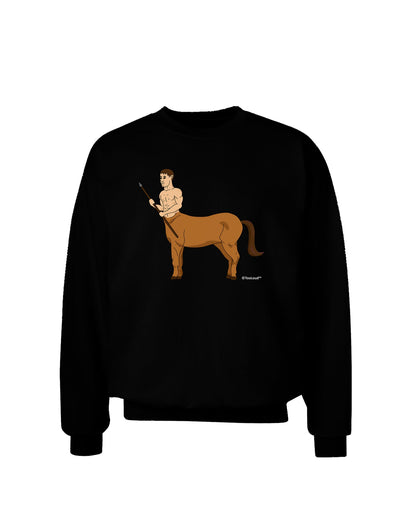 Greek Mythology Centaur Design - Color Adult Dark Sweatshirt by TooLoud-Sweatshirts-TooLoud-Black-Small-Davson Sales