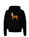 Greek Mythology Centaur Design - Color Dark Hoodie Sweatshirt by TooLoud-Hoodie-TooLoud-Black-Small-Davson Sales