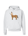 Greek Mythology Centaur Design - Color Hoodie Sweatshirt by TooLoud-Hoodie-TooLoud-White-Small-Davson Sales