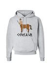 Greek Mythology Centaur Design - Color - Text Hoodie Sweatshirt by TooLoud-Hoodie-TooLoud-AshGray-Small-Davson Sales