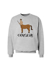 Greek Mythology Centaur Design - Color - Text Sweatshirt by TooLoud-Sweatshirts-TooLoud-AshGray-Small-Davson Sales