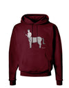 Greek Mythology Centaur Design - Grayscale Dark Hoodie Sweatshirt by TooLoud-Hoodie-TooLoud-Maroon-Small-Davson Sales