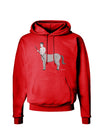 Greek Mythology Centaur Design - Grayscale Dark Hoodie Sweatshirt by TooLoud-Hoodie-TooLoud-Red-Small-Davson Sales