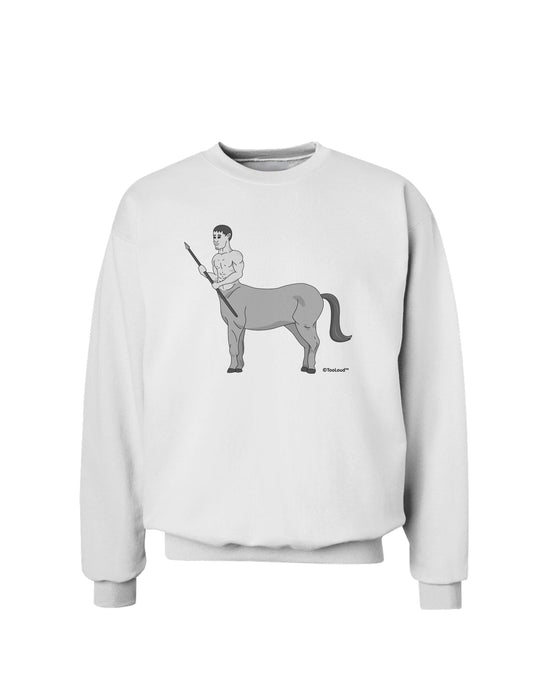 Greek Mythology Centaur Design - Grayscale Sweatshirt by TooLoud-Sweatshirts-TooLoud-White-Small-Davson Sales
