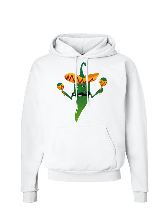 Green Hot Mexican Chili Pepper Hoodie Sweatshirt-Hoodie-TooLoud-White-Small-Davson Sales
